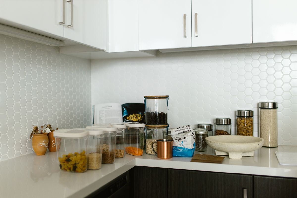 Assorted food storage containers